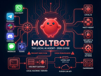 Moltbot (ex-Clawdbot) : guide complet 2026 de l'agent IA local (fonctionnalit&eacute;s, canaux, mod&egrave;les, limites)